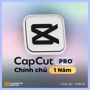 Nâng cấp chính chủ tài khoản Capcut Pro - 1 năm