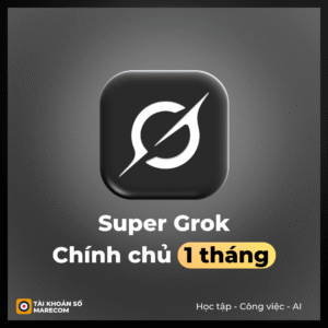 Nâng cấp chính chủ tài khoản Super Grok AI - 1 tháng